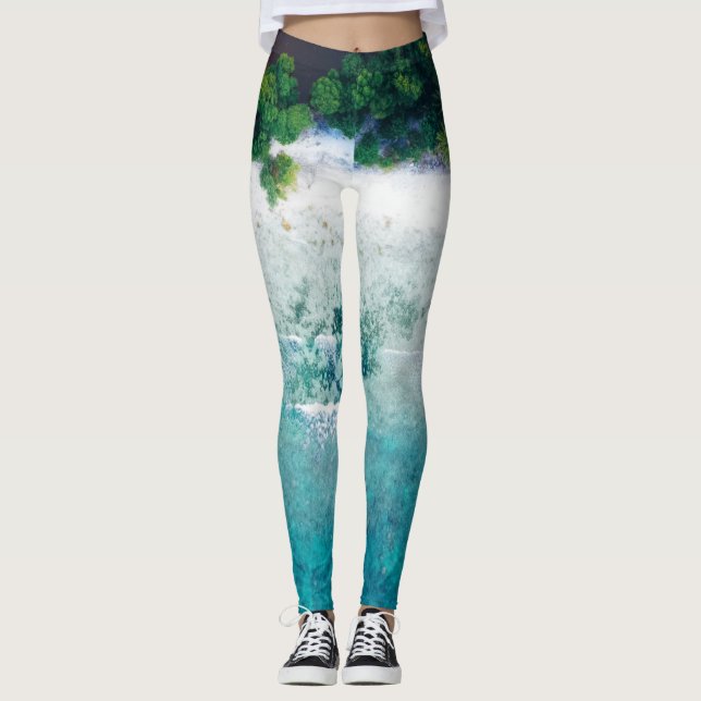 Vackra havsdjur leggings (Framsida)