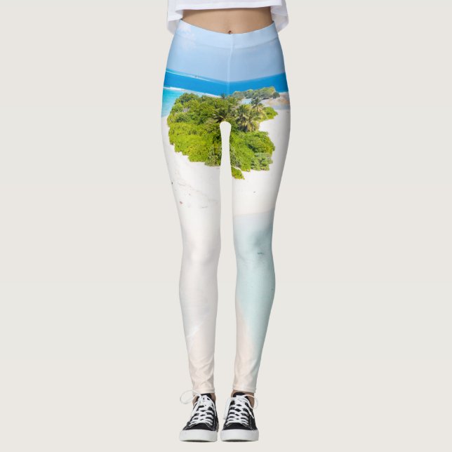 Vackra havskreater leggings (Framsida)