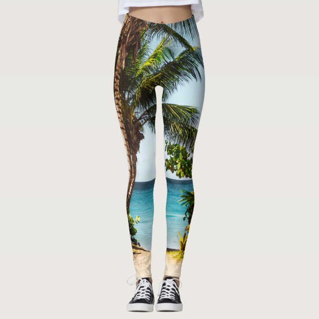 Vackra havskreater leggings (Framsida)