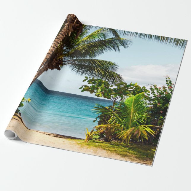 Vackra havskreater presentpapper (Utrullad)