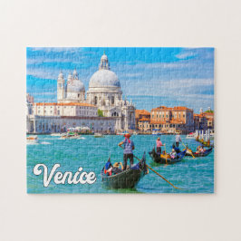 Vackra historiska staden Venedig, Italien Pussel