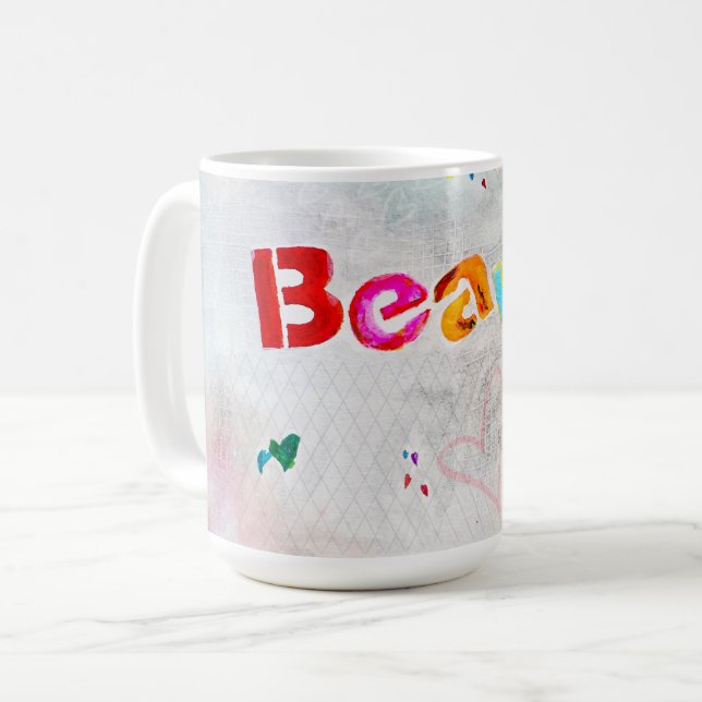 Vackra Hjärtan Kaffemugg (Framsida vänster)