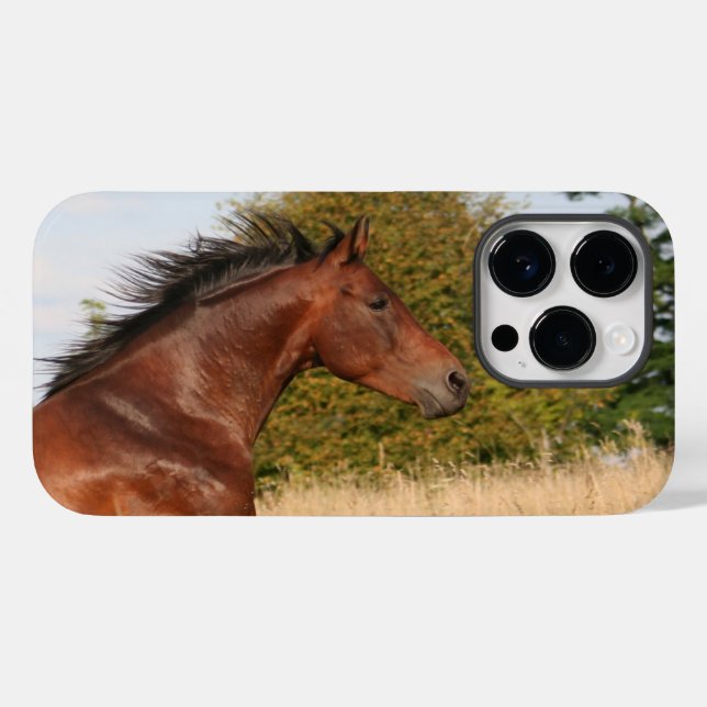 Vackra Horse iPhone/iPad-fall (Baksida (horisontell))