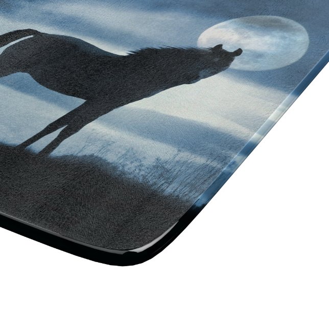 Vackra Horse och Måne (Hörn)