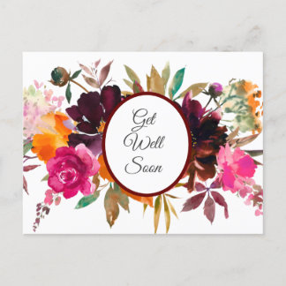 Vackra höstfärger God Jul Postkort Vykort