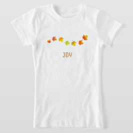 Vackra höstlöv  t shirt