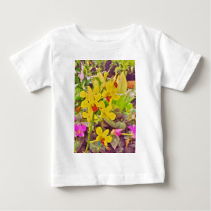Vackra höstorkidéer i Gult T Shirt
