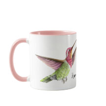 vackra Hummingbird under flygning