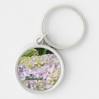 Vackra hydrangeablommor Nyckelringar Blommig