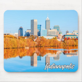 Vackra Indianapolis, Indiana, Förenade Stater Musmatta