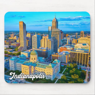 Vackra Indianapolis, Indiana, Förenade Stater Musmatta
