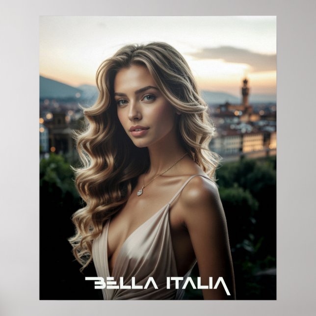 VACKRA ITALIEN - KÄRLEK FRÅN ITALIEN POSTER (Framsidan)