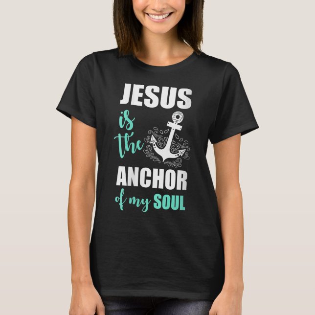 Vackra Jesus är min själs fästman T Shirt (Framsida)