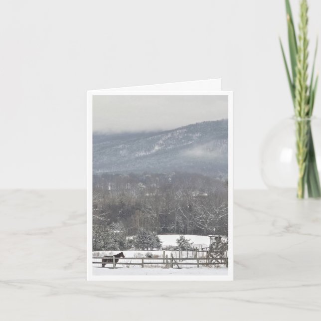 Vackra julkort med skriftställe tack kort (Framsida)