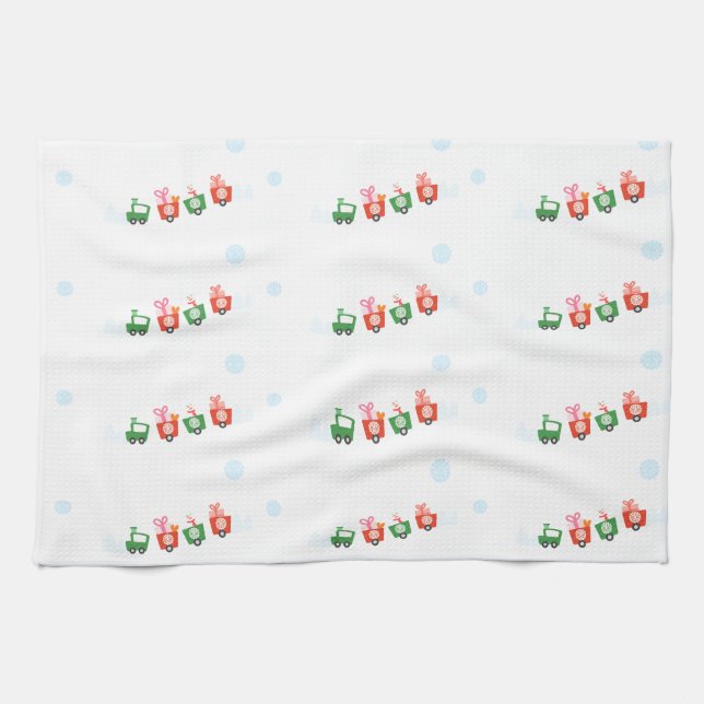 Vackra K mönster Kitchen Towels Kökshandduk (Horisontell)