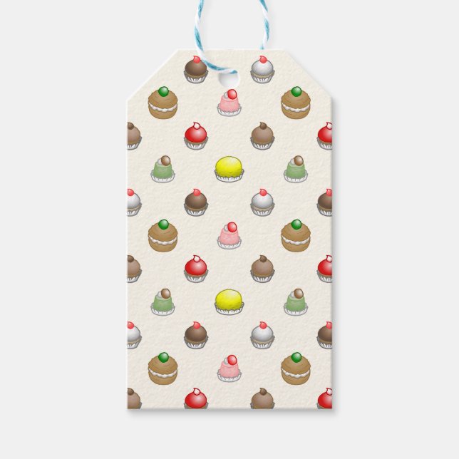 Vackra kakor i Loely Färg Presentetikett (Framsidan)