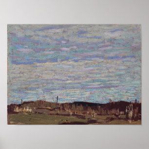 Vackra kanadensiska Tom Thomson Landscape Painting Poster