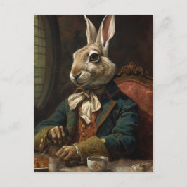 Vackra kanin i Kostym Vykort