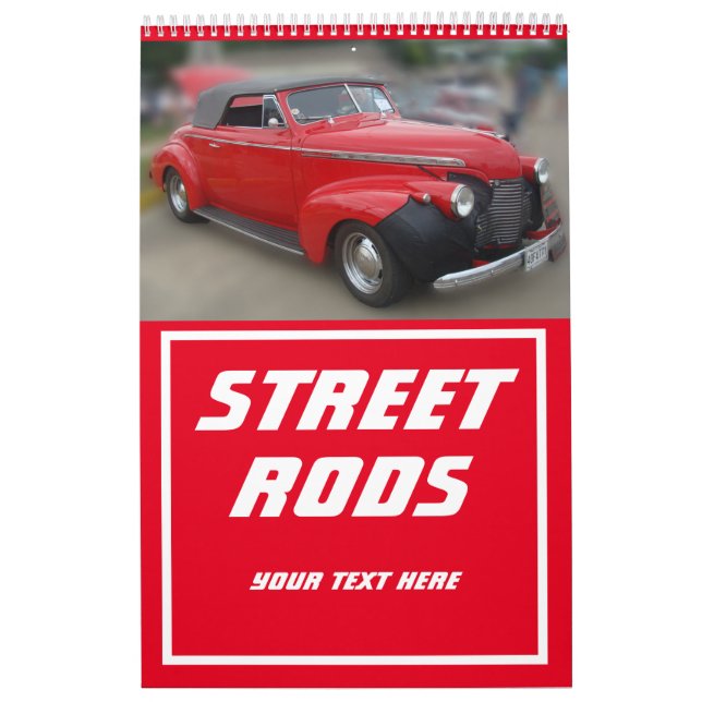 Vackra klassiska bilar kalender (Omslag)