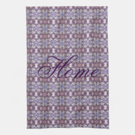 Vackra kökshanddukar med vita Blommar