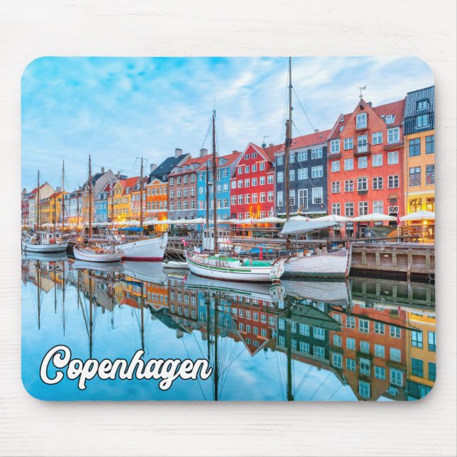 Vackra Köpenhamn, Danmark Musmatta (Framsidan)