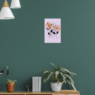 Vackra kronblad poster