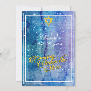 Vackra kvällar under Star Guld-Bat mitzvah, Inbjudningar