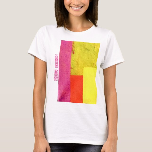 Vackra kvinnors klänning tee shirt (Framsida)