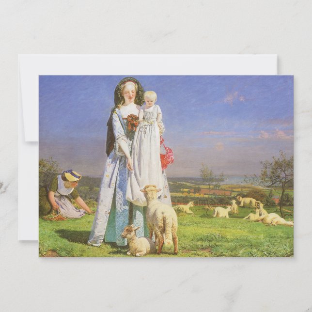 Vackra lamm by Ford Madox Brown (Framsida)
