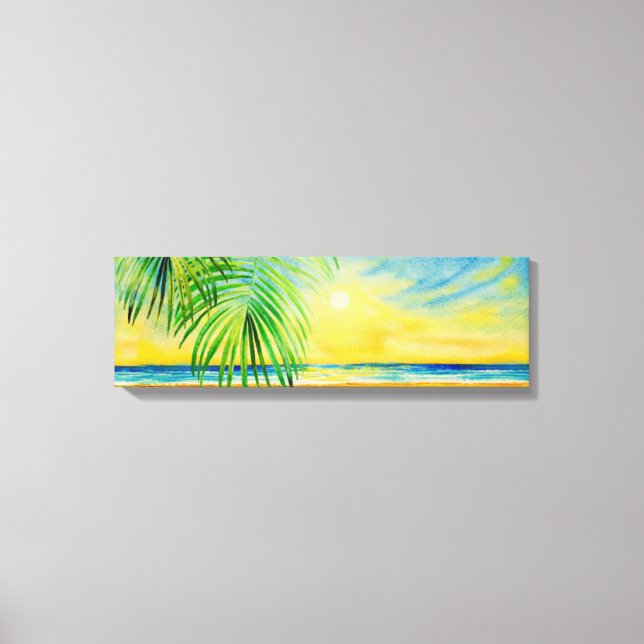 Vackra landskapskonst canvastryck (Framsida)