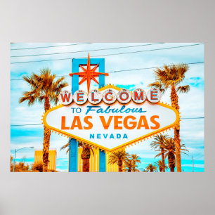 Vackra Las Vegas, Nevada, USA Poster