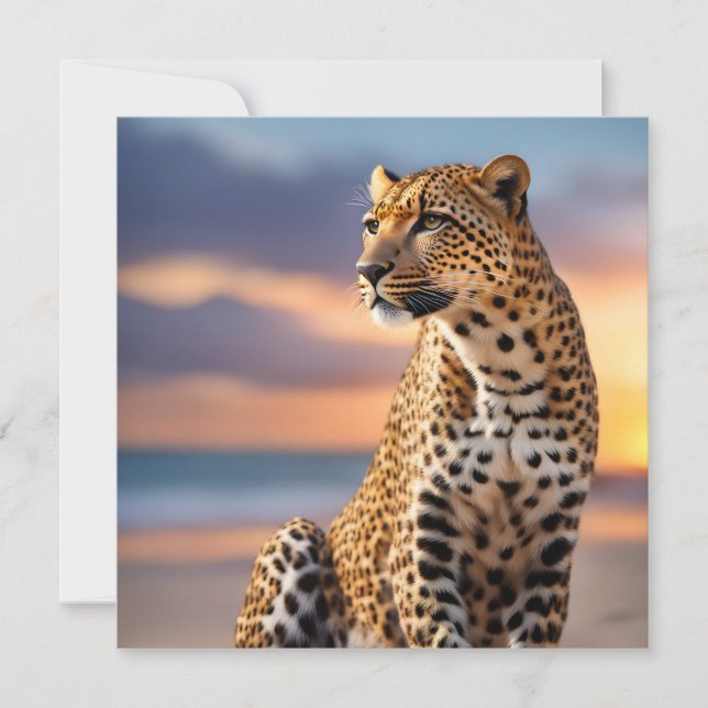 Vackra Leopard (Framsida)