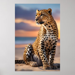 Vackra Leopard Poster