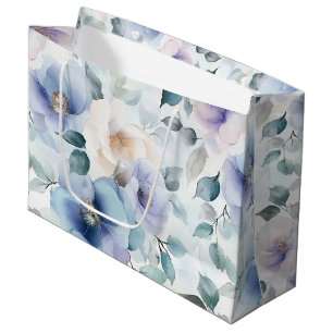 Vackra lila lavendel vita blommor bröllopsdusch