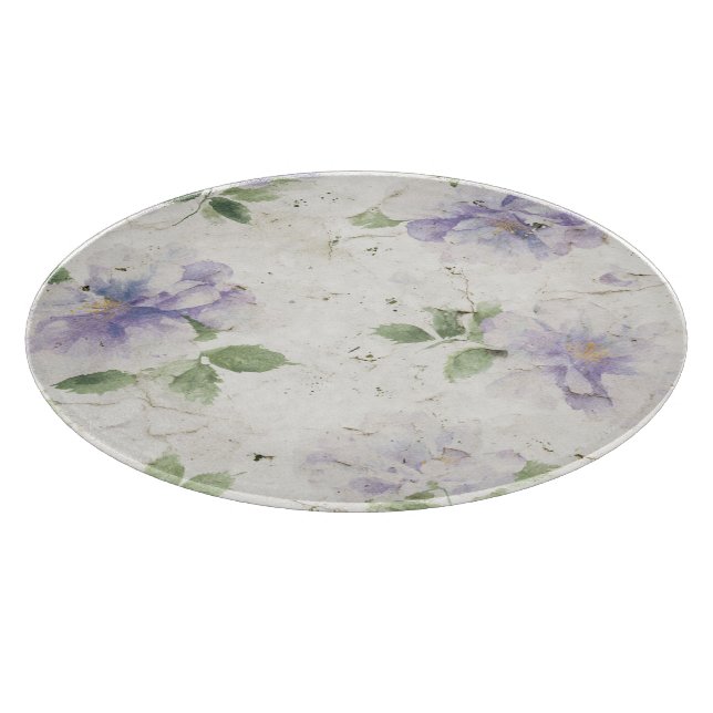 Vackra lila lavendelblommor (Hörn)