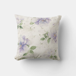 Vackra lila lavendelblommor kudde