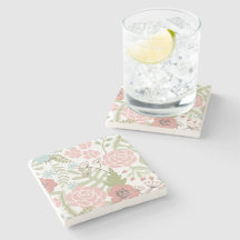 Vackra Ljusa rosa och Grönt Blommor