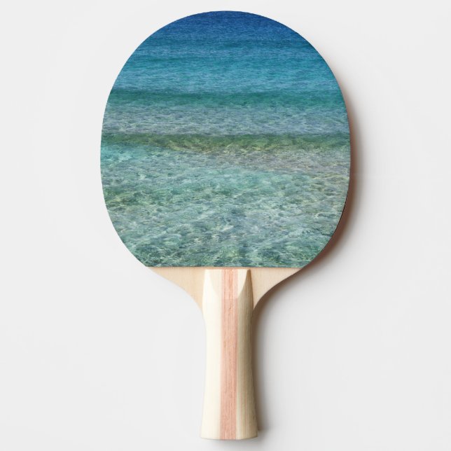 Vackra Lugnen Karibiska havet Pingisracket (Framsidan)