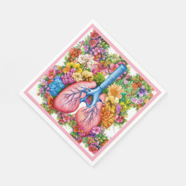 Vackra Lungs Pappersservett