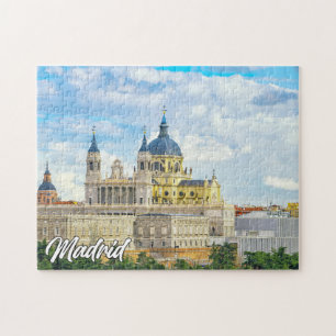 Vackra Madrid, Spanien Pussel