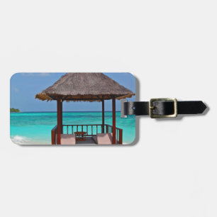 Vackra Maldives öar Bagagebricka