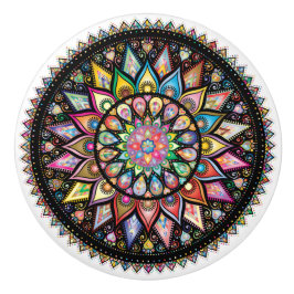 Vackra Mandala, olika färg Knopp