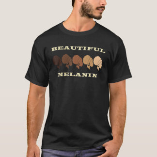 Vackra Melanin Shades Black History Month Afric T Shirt