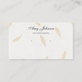 Vackra mini-Blommigt - avläsning | Stud Visning-ko Visitkort