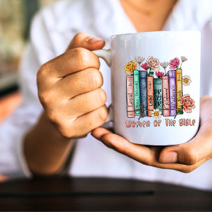 Vackra moderna kristna kvinnors 15 oz kaffemugg