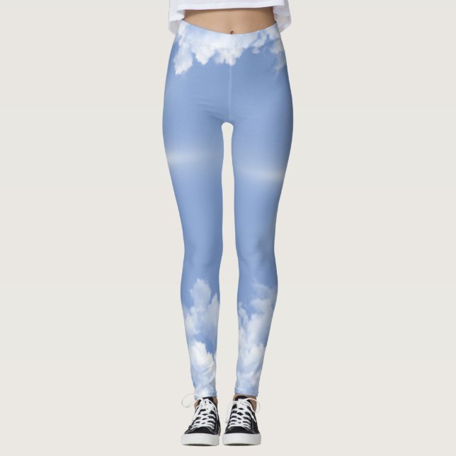 vackra moln leggings (Framsida)