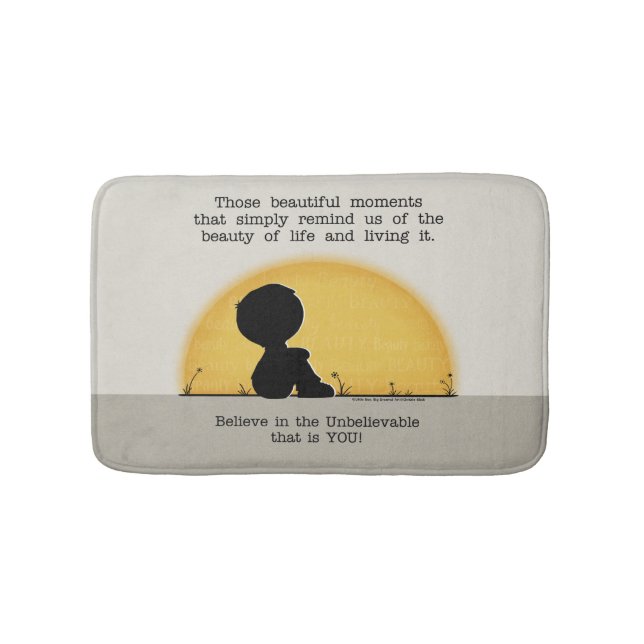 Vackra Moments Badrumsmatta (Framsidan)