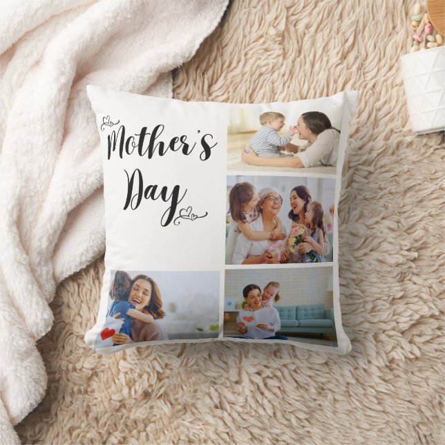 Vackra Mor dag Gift Dekorativ kudde (Filt)