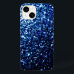 Vackra Mörk blått glitter-miniatyrdiagram<br><div class="desc">Vackra glamorösa blanka glitter-glänsar. 
Foto av blå sparkler är inte äkta glitter!</div>