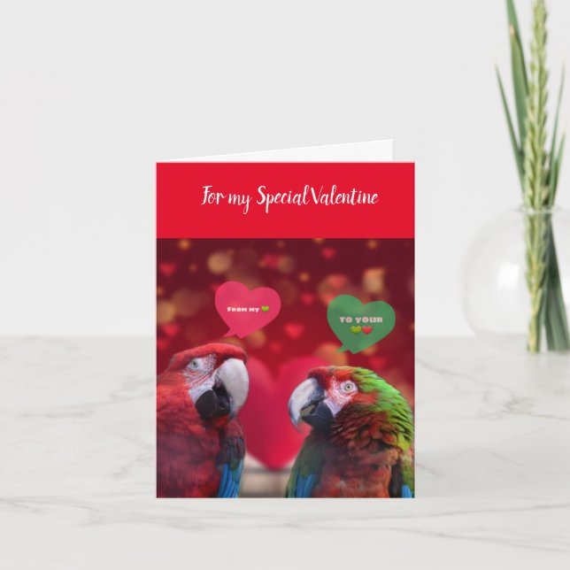 Vackra morötter Valentine Greeting Card Kort (Framsida)